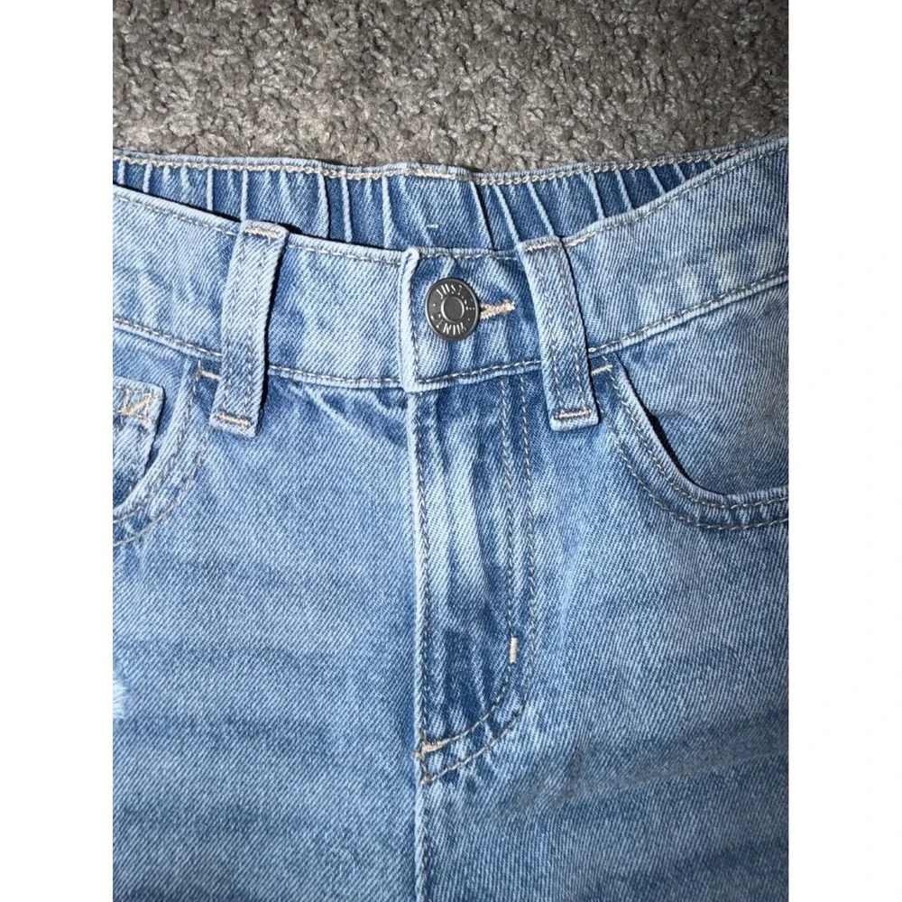Girl wide leg cargo jeans size 7